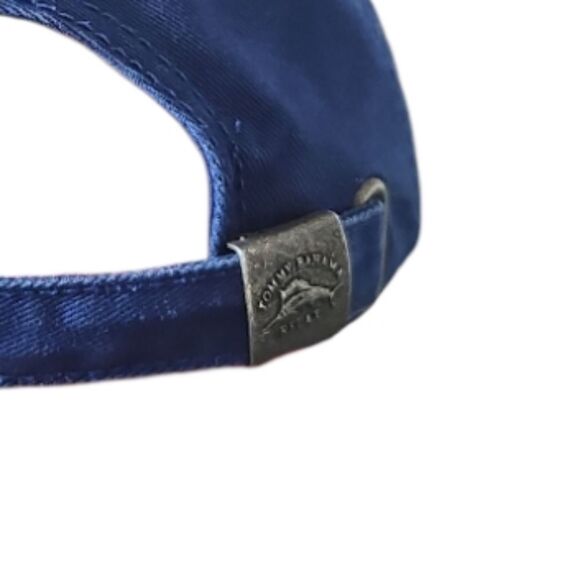 Tommy Bahama Tip Your Hat Margarita Cotton Hat Embroidered Logo Relaxed Fit Blue - Picture 8 of 15